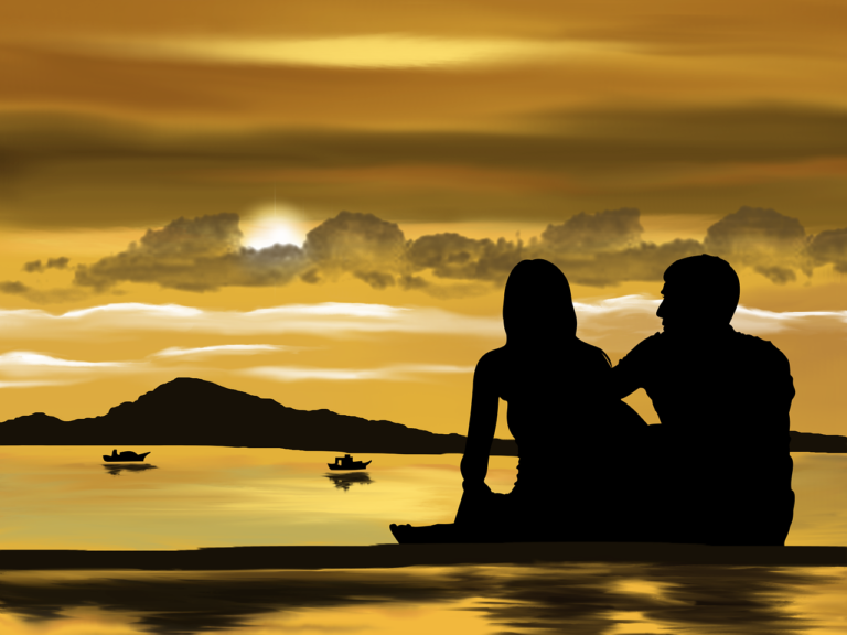 digital art, couple, silhouettes-398342.jpg