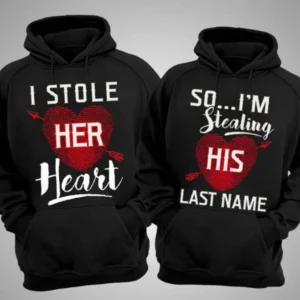 Fashion Couple Outfit Thick Hoodie