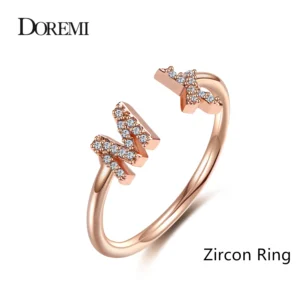 DOREMI Ring Custom Letter Jewelry