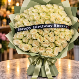 Ivory Elegance Flower Bouquet