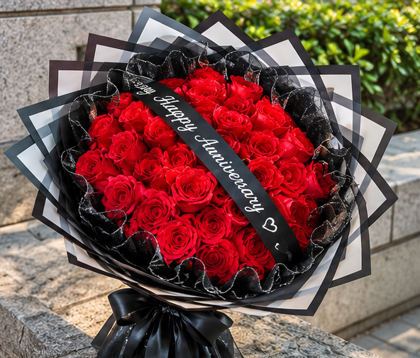 Forever Yours Flower Bouquet - Image 2