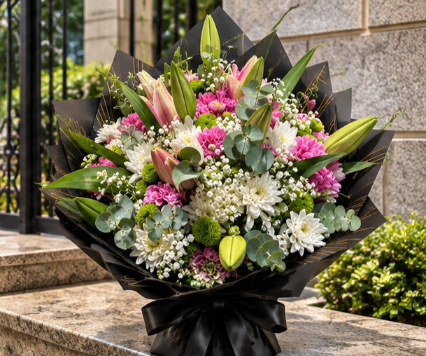 Enchanted Grace Flower Bouquet - Image 2