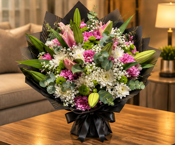Enchanted Grace Flower Bouquet - Image 3