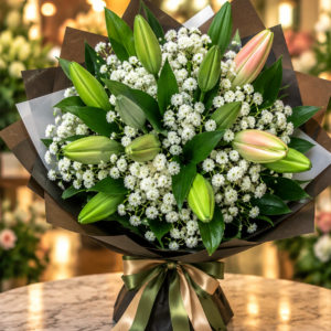 Pure Elegance Flower Bouquet